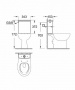 Унитаз-компакт Grohe Bau Ceramic 39347000