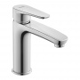 Duravit B.1 Смеситель для раковины, 1 отв., излив 139мм, цвет: хром