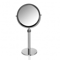 Decor Walther Rocks SP 13/V Косметическое зеркало на подставке, с кристаллами Swarovski, настольное, цвет: хром