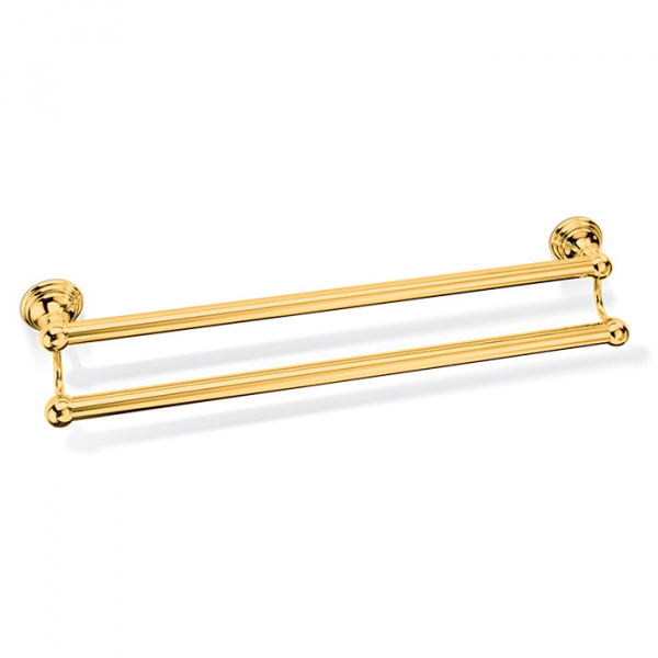 Decor Walther Classic HTD60 Полотенцедержатель двойной 60см, подвесной, цвет: золото