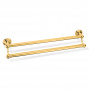 Decor Walther Classic HTD60 Полотенцедержатель двойной 60см, подвесной, цвет: золото