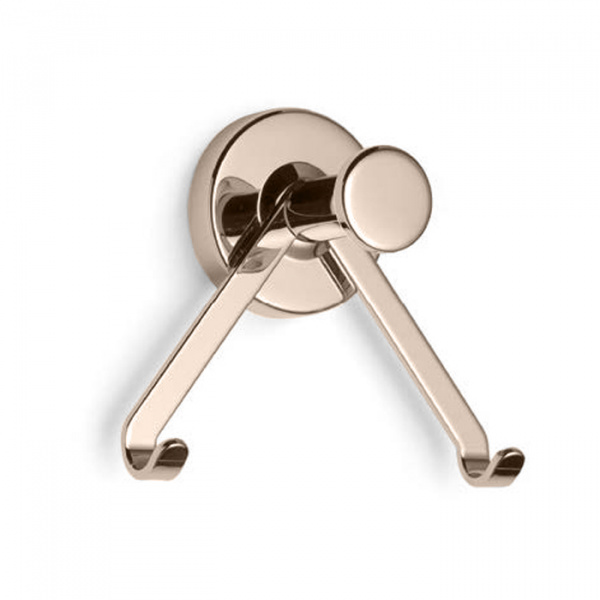 Bertocci Cinquecento Крючок подвесной, двойной, цвет: nichel mat