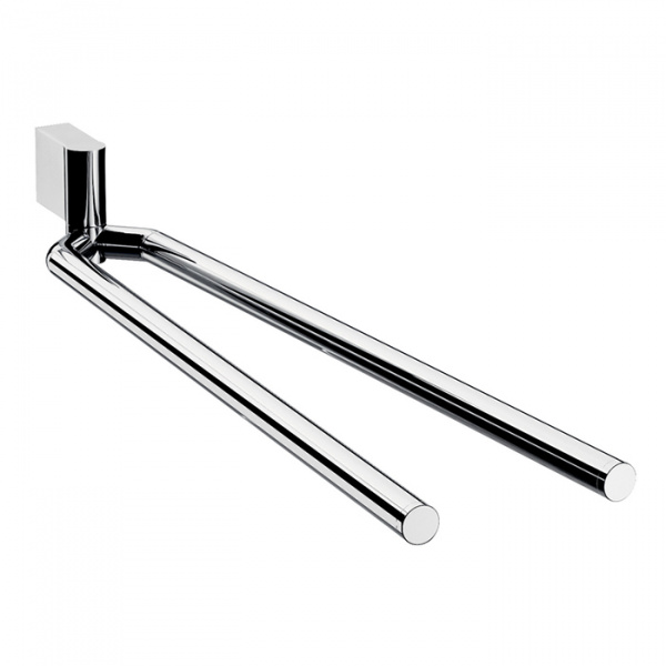 EMCO System2 Двойной повортоный держатель для полотенец, 48.7см, подвесной, цвет: хром