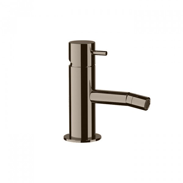 Kerasan Nolita Смеситель для биде на 1 отв., без донного клапана, излив 95мм, цвет: никель