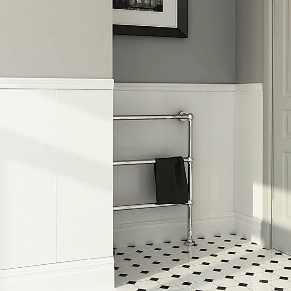 Devon&Devon Baccus 4 Полотенцесушитель электрический 74х95.2x15.7см, термостат хром, подключение SX, цвет: хром