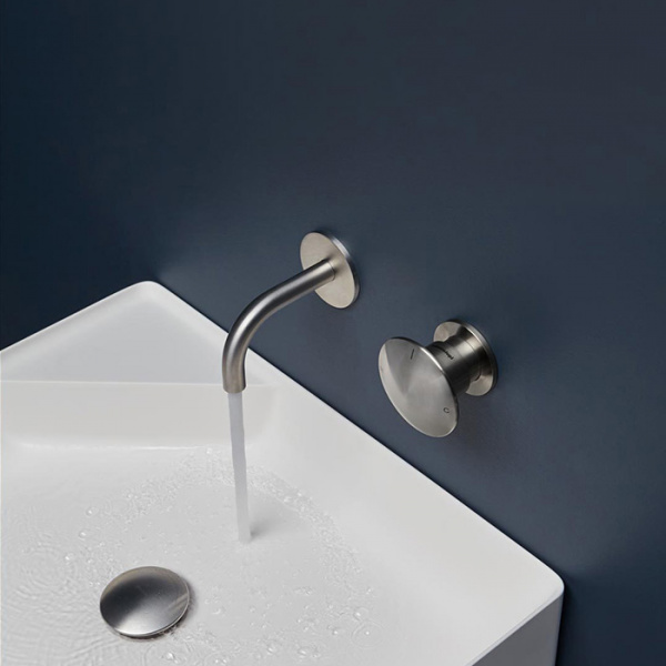 Antonio Lupi MayDay Переключатель потоков на 2, 3, 4 или 5 выходов, цвет: шлифованная сталь