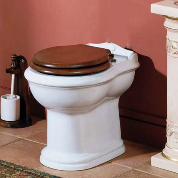 AZZURRA JUBILAEUM унитаз напольный 59х40см , слив универсальный  цвет: белый