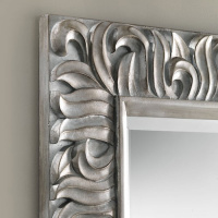 Devon&Devon Flames Зеркало 73х73см, цвет: серый