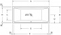 Ванна акриловая Duravit Vero Air 180x80 прямоугольная, встраиваемая