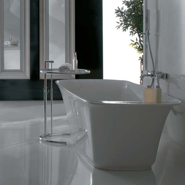 Globo Relais Ванна отдельностоящая 189x88xh61см, с переливом, (без выпуска и сифона), материал: Pietraluce