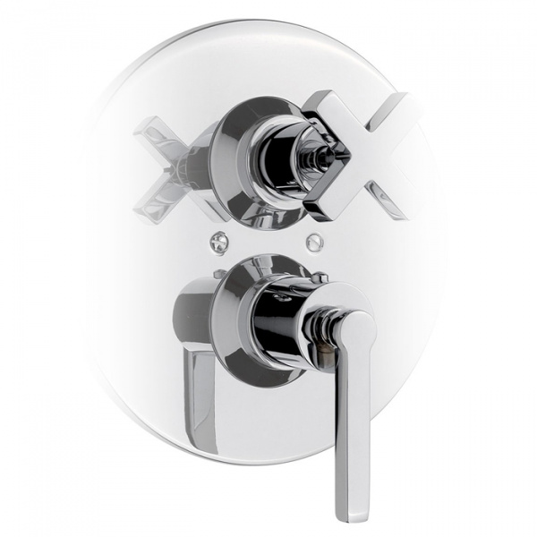 Nicolazzi Termostatico Встраиваемого смеситель, 3/4” с запорным вентилем, цвет: хром