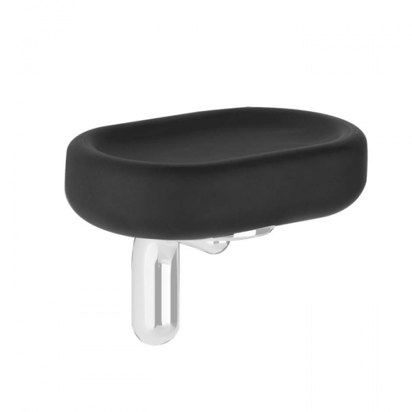 Gessi Goccia Мыльница подвесная, цвет: белый/черный