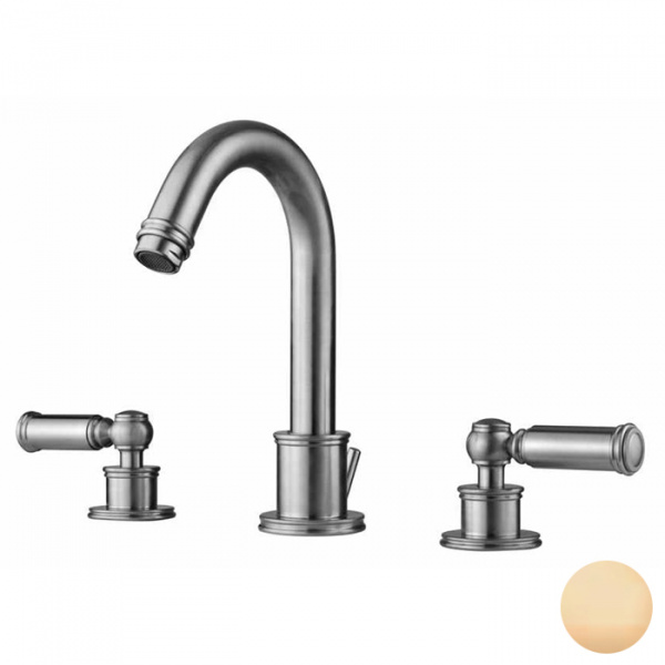 Bossini Liberty Смеситель для раковины на 3 отв., цвет: античная бронза