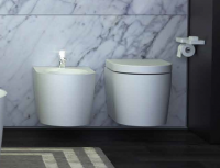 KNIEF Glow Биде подвесное 52x 9x34см, цвет: белый