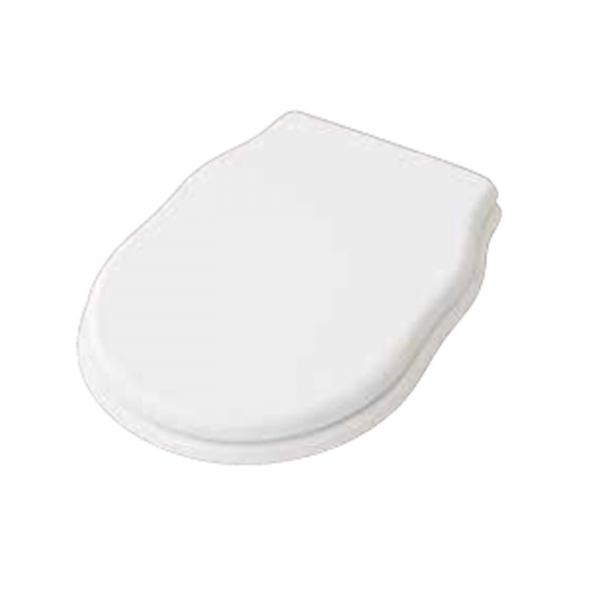 Artceram HERMITAGE Сиденье для унитаза, с микролифтом, цвет: белый/хром