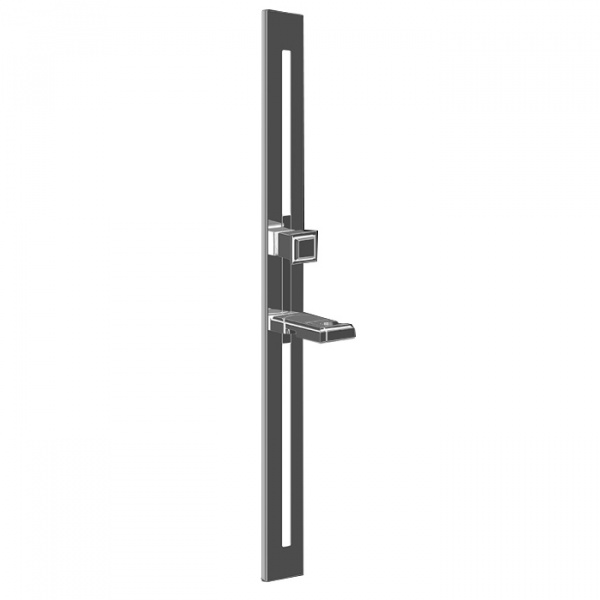 Gessi Eleganza Душевая стойка для горизонтальной/вертикальной установки, без ручного душа, цвет: Finox