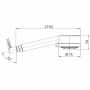 Bossini Cylindrica Ручной душ Ø75см., с 5 режимами, цвет: хром