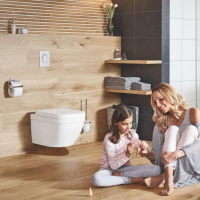 Подвесной унитаз Grohe Euro Ceramic 39328000 безободковый