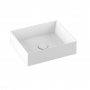 AZZURRA ELEGANCE Squared Раковина 45х38х15 см, без отв., цвет: белый