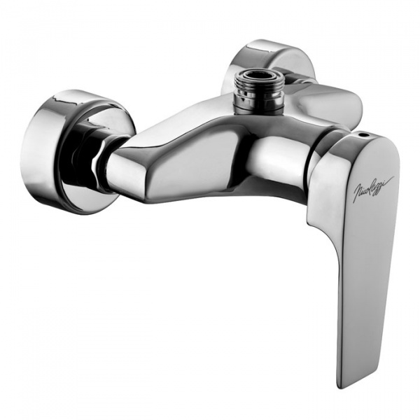 Nicolazzi Jungfrau Смеситель для душа на 2 отверстия, настенный, вывод сверху 3/4&quot, цвет: хром