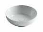 Умывальник чаша накладная круглая Element 370*370*110мм Ceramica Nova белый CN6020