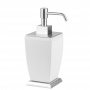 Gessi Mimi Дозатор для жидкого мыла настольный керамический, цвет: Finox/белый