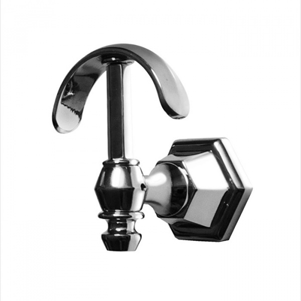 Devon&Devon Jubilee Вешалка настенная-крючок, подвесная, цвет: хром