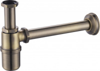 Сифон для раковины Cezares CZR-SBA-03, золото