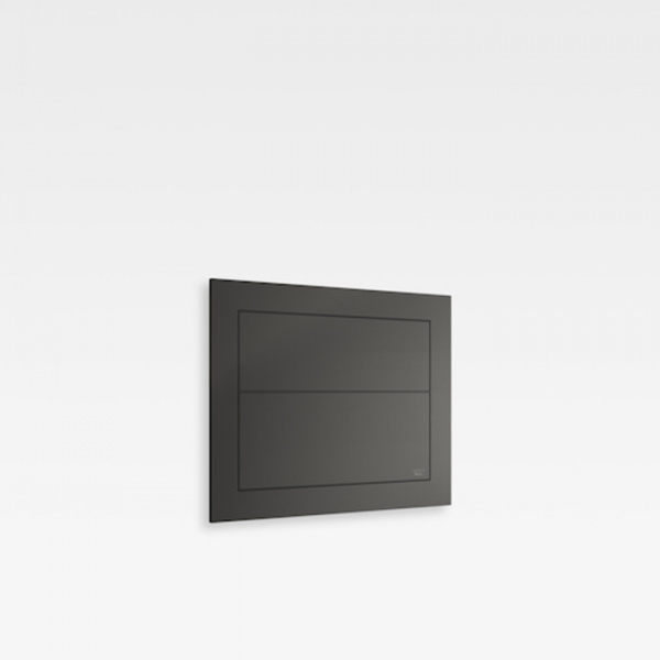 Armani Roca Island Сенсорная встраиваемая система двойного смыва 3/6 л. 250х41,5х250мм, цвет: nero