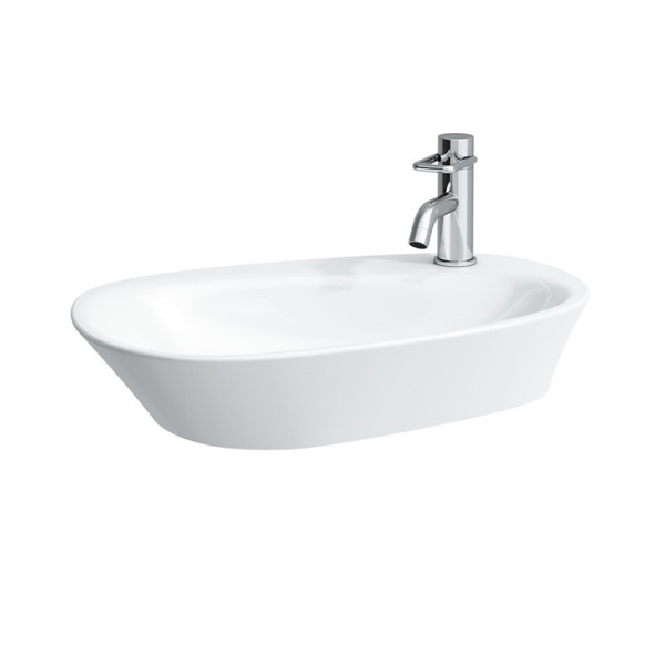 Laufen Palomba Раковина-чаша 60х40х13 см, 1 отв., цвет: белый
