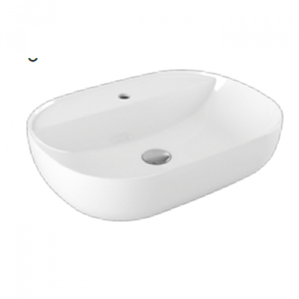 AZZURRA ELEGANCE SOFT Раковина 60х45х115 см, 1 отв., цвет: белый