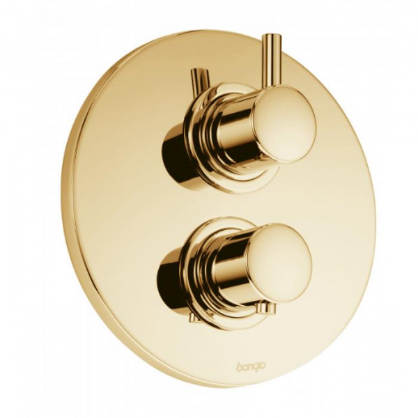 Встраиваемый термостатический смеситель для душа Bongio T Mix, цвет: золото