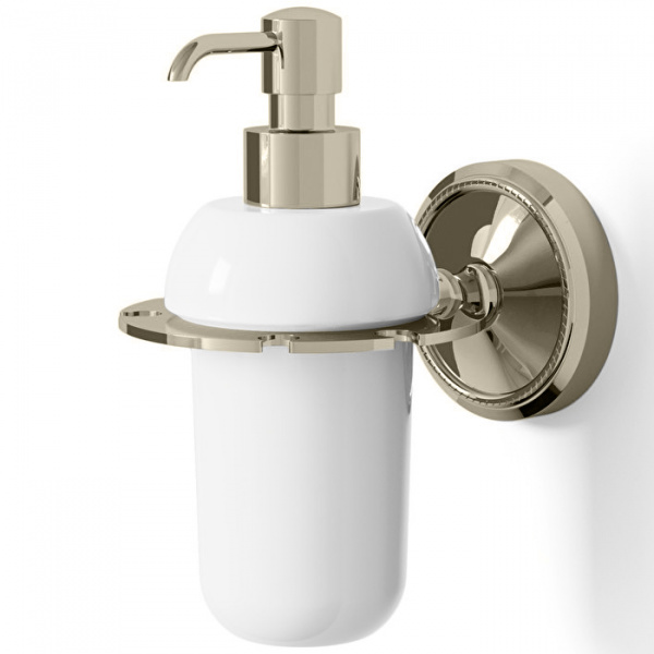 Devon&Devon Antique Georgian Дозатор для жидкого мыла, подвесной, цвет: никель блестящий