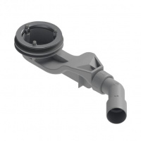 Bette Solid 30 Сифон с горизонтальным сливом, пропускная способность 0,6 л/с, диаметр 90 мм., отвод 50 мм., цвет: хром