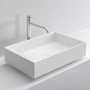 NOORTH milldue edition Раковина 63х38х12.2 см, без отв., накладная, цвет: белый