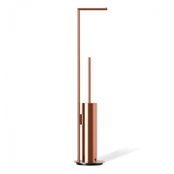 Decor Walther Mikado SBK Напольная стойка 73.5см., с ершиком и бумагодержателем, цвет: розовое золото