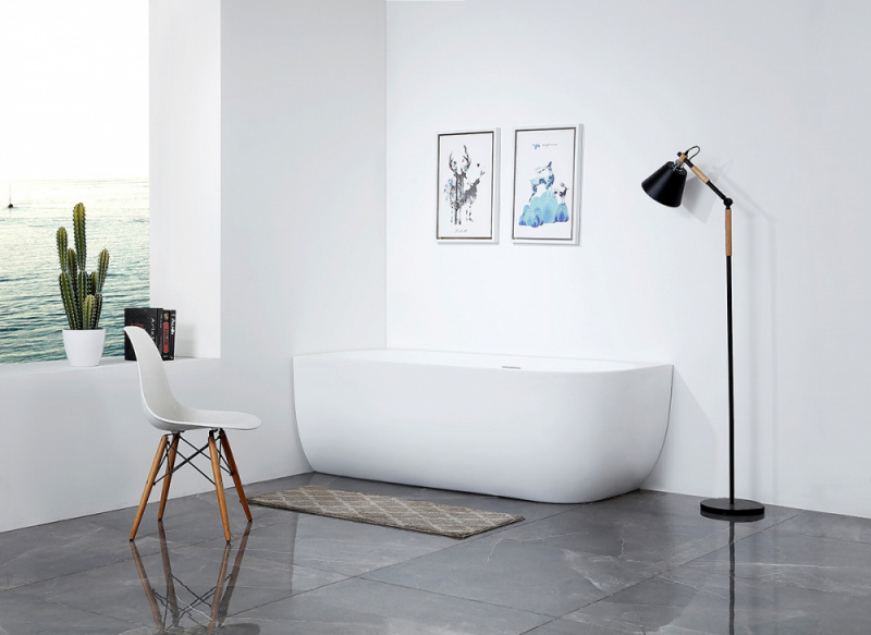 Акриловая ванна ABBER AB9315 L