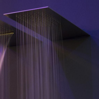 Antonio Lupi Душевая система Lastra 20,7x50,3x0,2 см, цвет: Acciaio Satinato