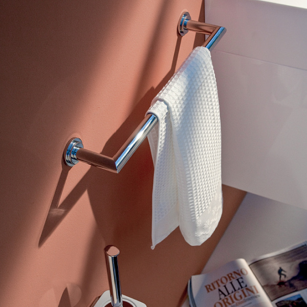 Bertocci Cento Полотенцедержатель 42,5 см, подвесной, цвет: хром