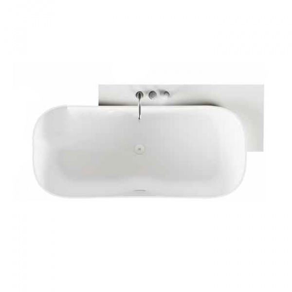 Novellini Ship Ванна угловая 175х86х62см., Dx, со смесителем, с донным клапаном click-clack, novotech