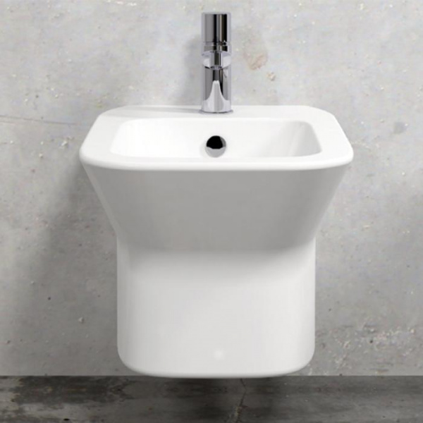 AZZURRA PRUA Биде подвесное 52х35х30 см c 1 отв, цвет: белый