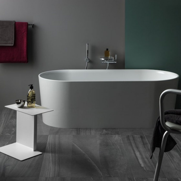 Laufen VAL Ванна 160x75x45см, отдельностоящая, с слив-переливом, материал: композит