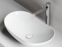 Умывальник чаша накладная овальная  Element 620*360*145мм Ceramica Nova белый CN6015