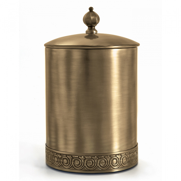 3SC Bally Ведро с крышкой, ручка Zar, цвет: золото 24к. Lucido