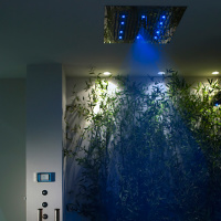 Bossini Dream Верхний душ 57x47см, с 8 LED RGB, 2 режима, цвет: хром