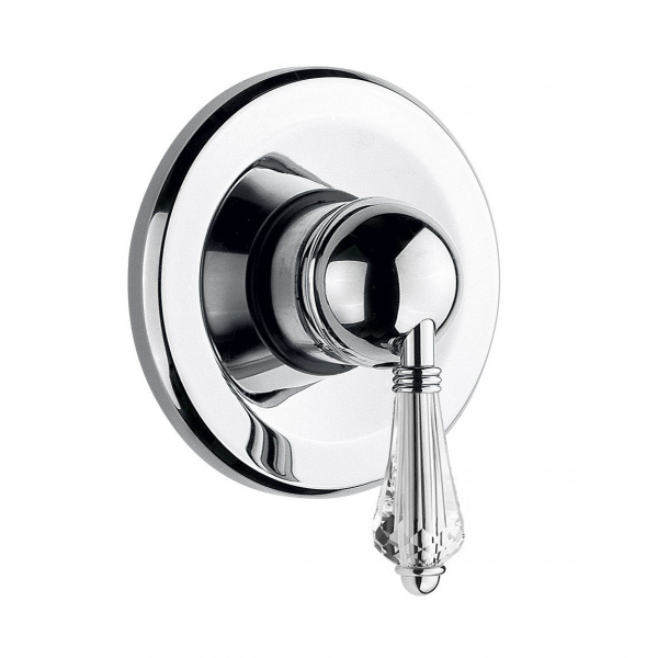 Nicolazzi Cristallo Liberty Встраиваемый смеситель для душа, 1 источник, цвет: хром