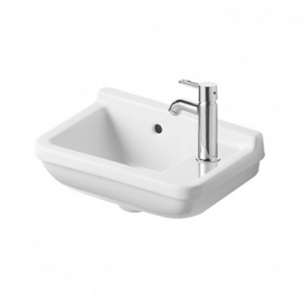 Duravit Starck 3 Раковина 40x26 см, 1 отв., с переливом, цвет: белый