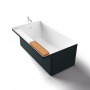 Agape Marsiglia Ванна отдельностоящая 149x87x57.5 см, с полкой