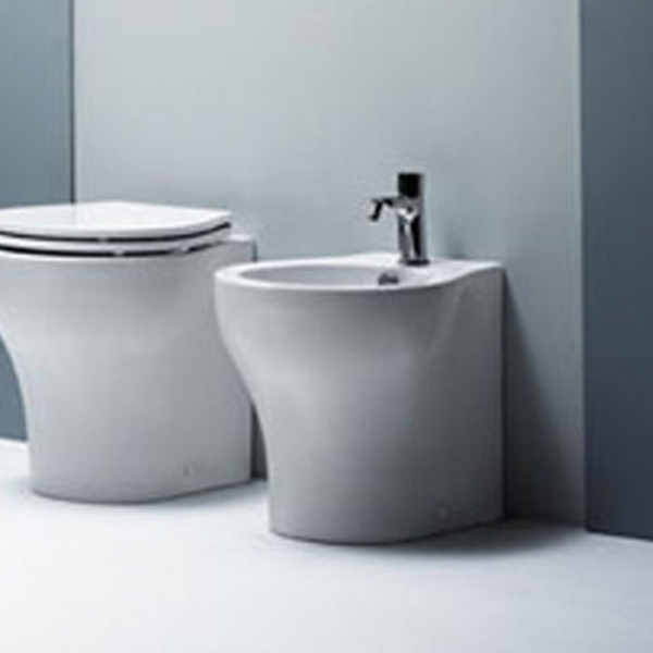 AZZURRA VERA Биде приставное 55х40см, цвет: белый