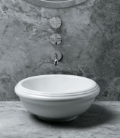 AZZURRA JUBILAEUM Раковина 45х18 см, без отв., цвет: белый